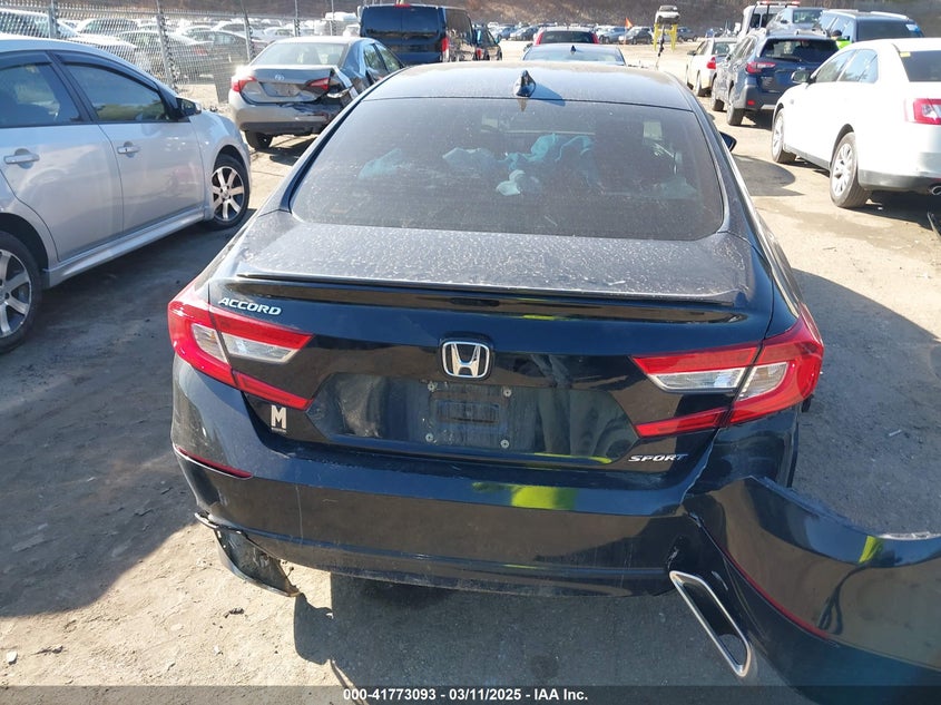 2021 Honda Accord Sport VIN: 1HGCV1F32MA094129 Lot: 41773093