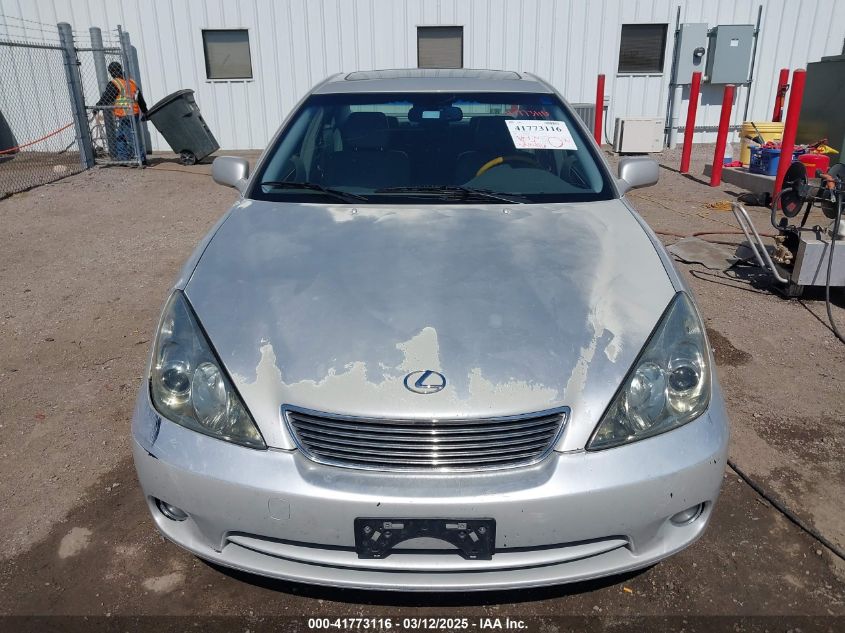 2005 Lexus Es 330 VIN: JTHBA30G255057054 Lot: 41773116