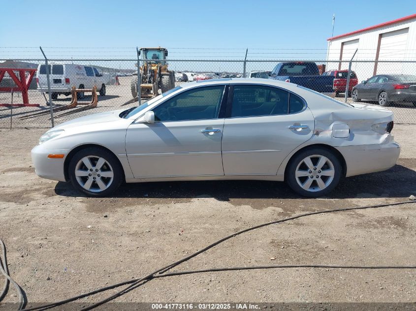 2005 Lexus Es 330 VIN: JTHBA30G255057054 Lot: 41773116