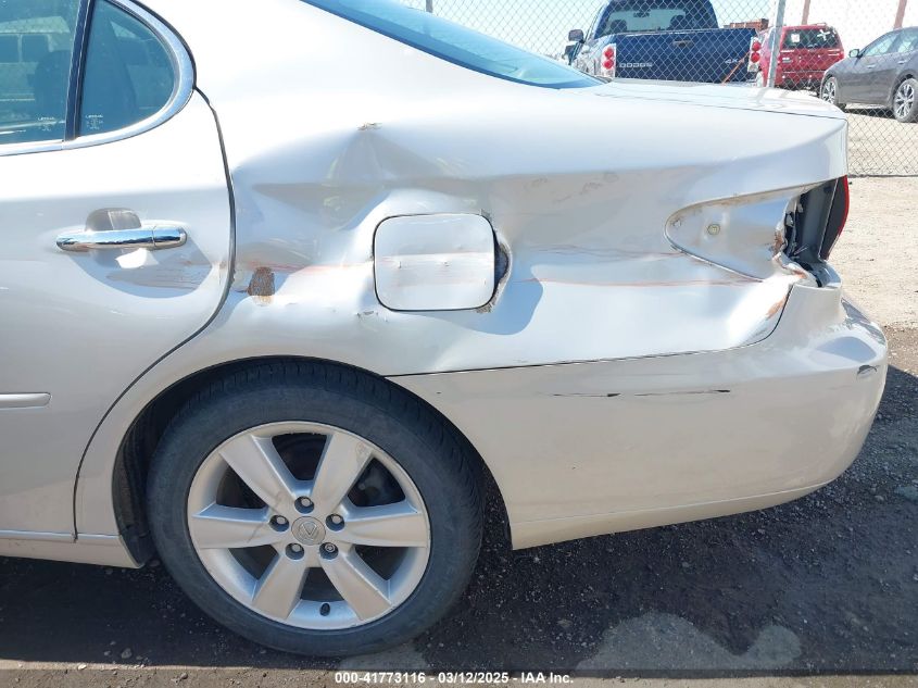 2005 Lexus Es 330 VIN: JTHBA30G255057054 Lot: 41773116