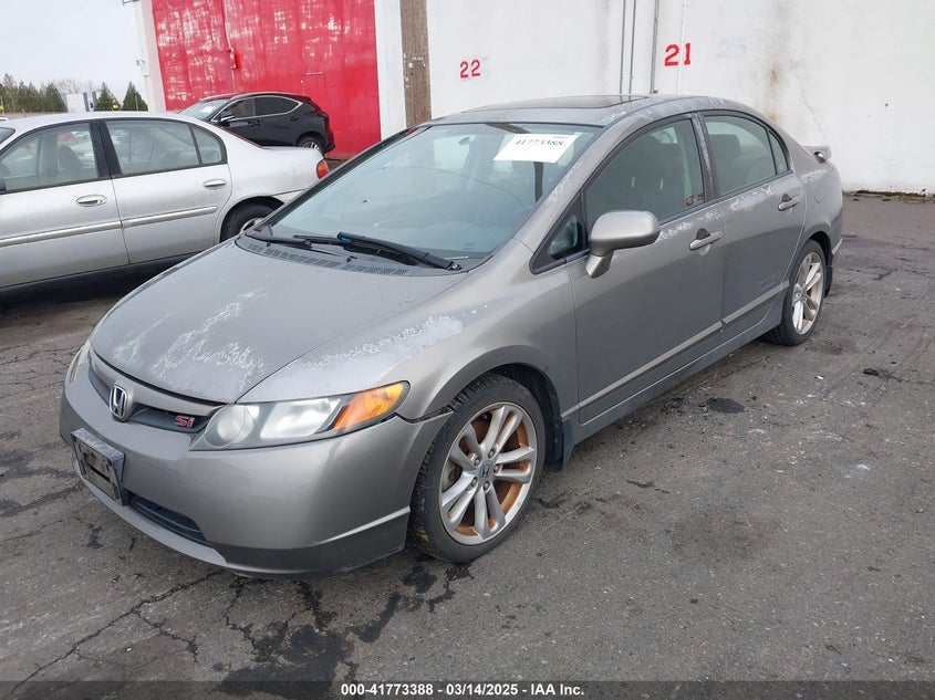 2007 HONDA CIVIC VIN: 2HGFA55527H709304