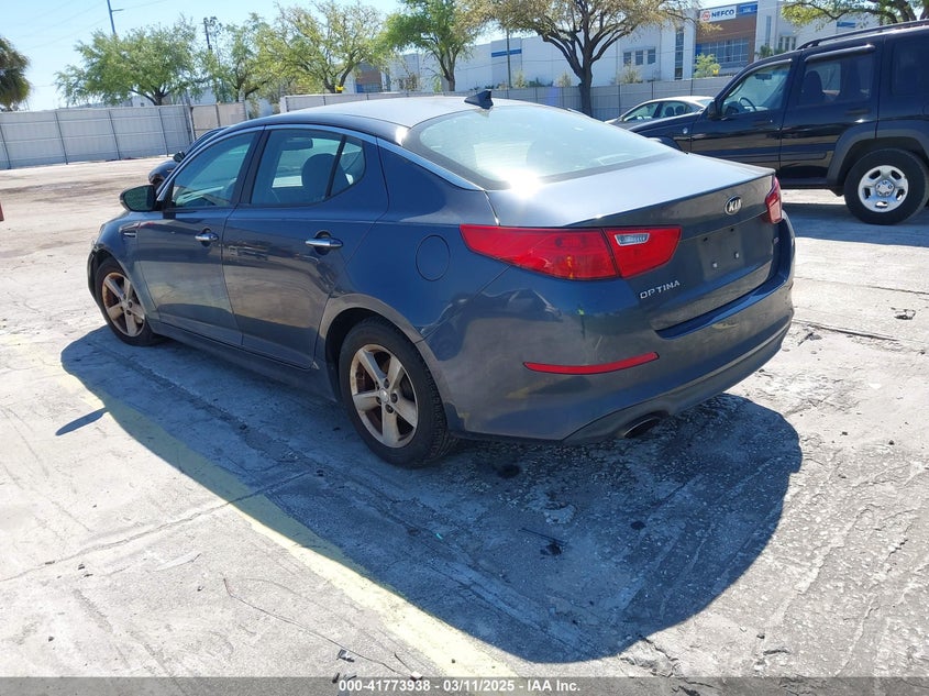 2015 KIA OPTIMA VIN: KNAGM4A75F5600981