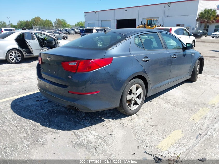 2015 KIA OPTIMA VIN: KNAGM4A75F5600981