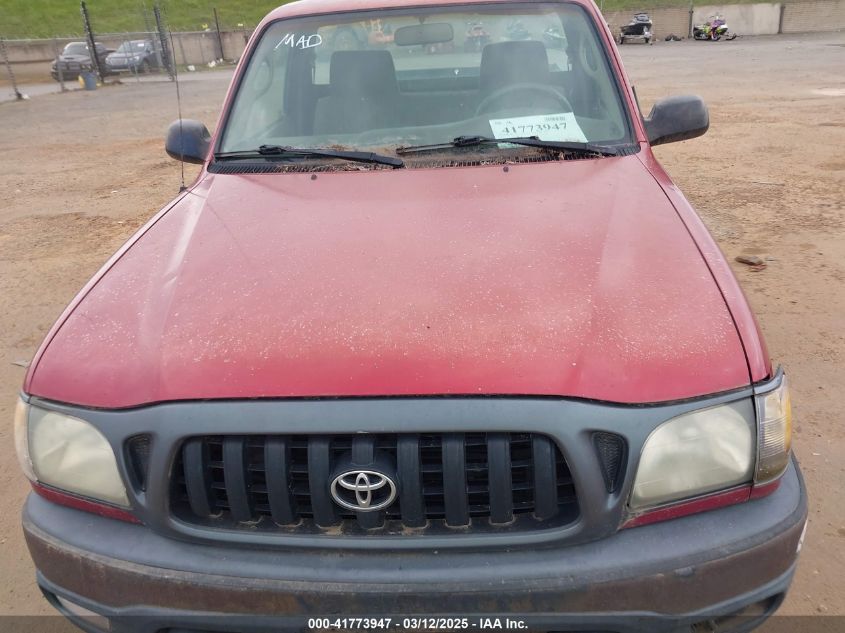 2004 Toyota Tacoma Prerunner VIN: 5TENM92N44Z365889 Lot: 41773947