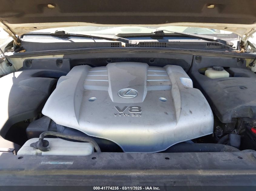 2007 Lexus Gx 470 VIN: JTJBT20X170136671 Lot: 41774235