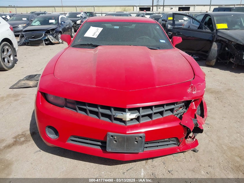 2012 CHEVROLET CAMARO VIN: 2G1FA1E30C9108279