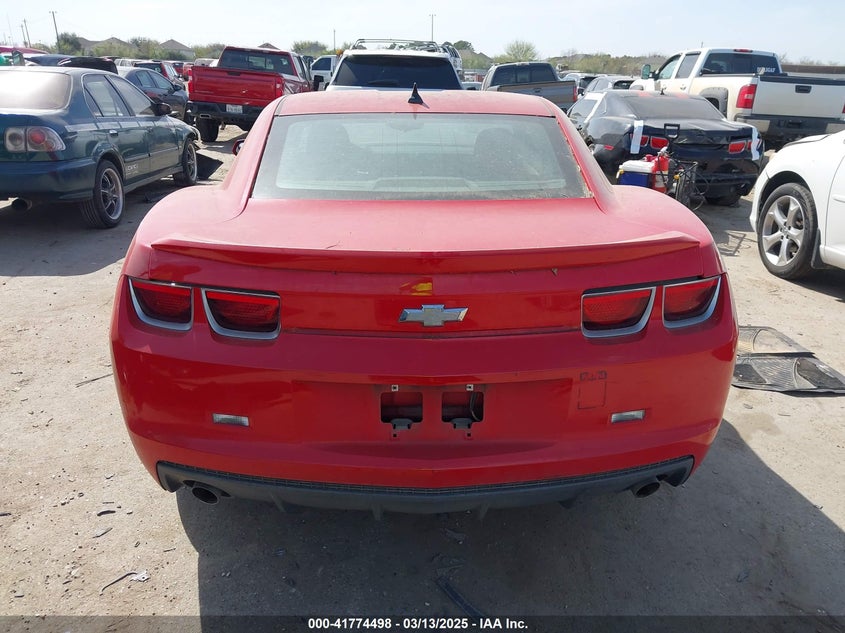 2012 CHEVROLET CAMARO VIN: 2G1FA1E30C9108279