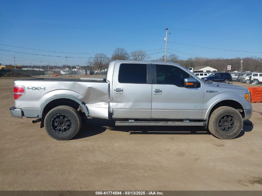 2012 Ford F-150 Lariat VIN: 1FTFW1ET0CFA54563 Lot: 41774594