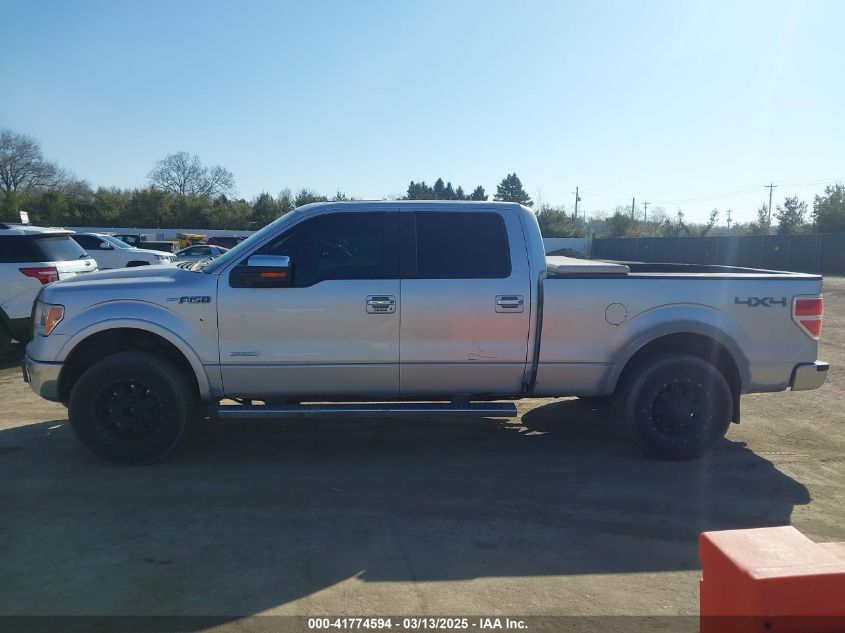 2012 Ford F-150 Lariat VIN: 1FTFW1ET0CFA54563 Lot: 41774594