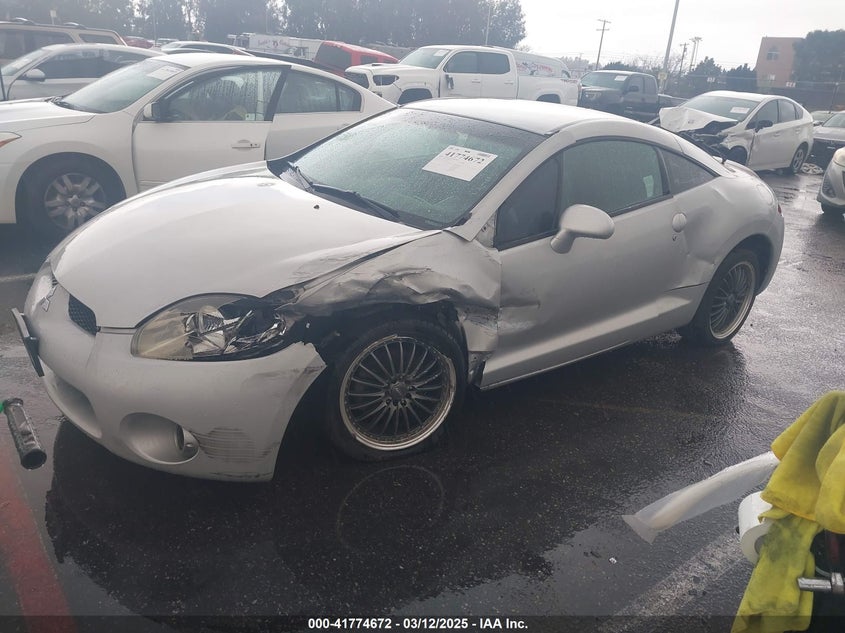 2006 MITSUBISHI ECLIPSE VIN: 4A3AK34T76E005581
