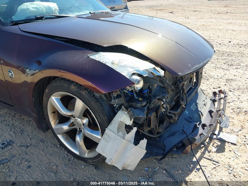 2006 NISSAN 350Z VIN: JN1AZ34D66M307234