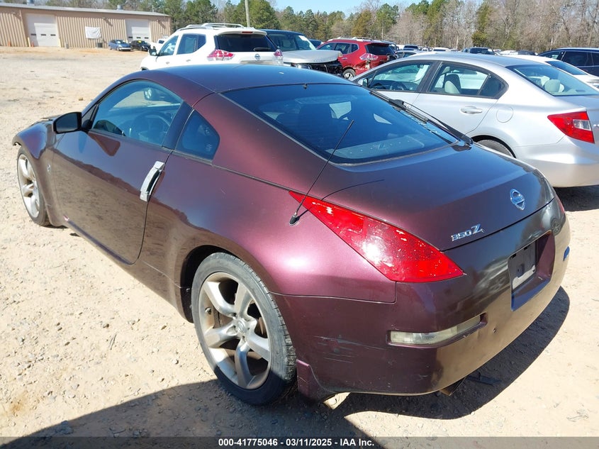 2006 NISSAN 350Z VIN: JN1AZ34D66M307234