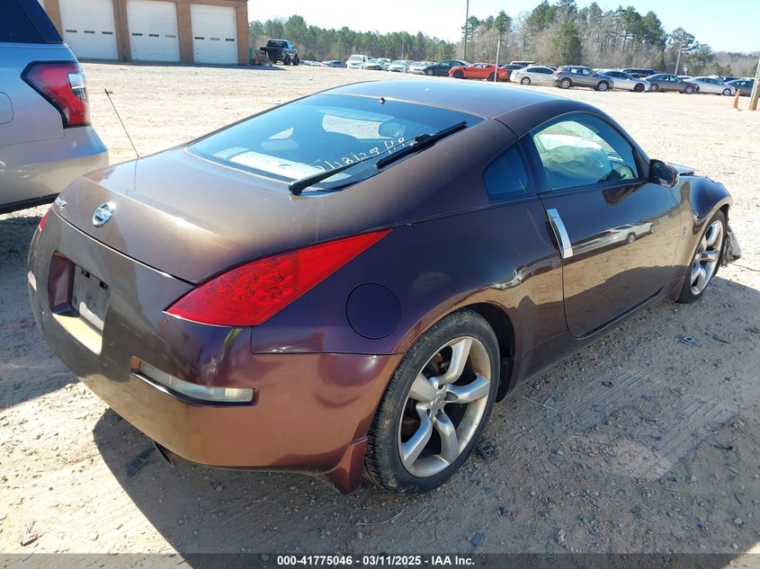 2006 NISSAN 350Z VIN: JN1AZ34D66M307234