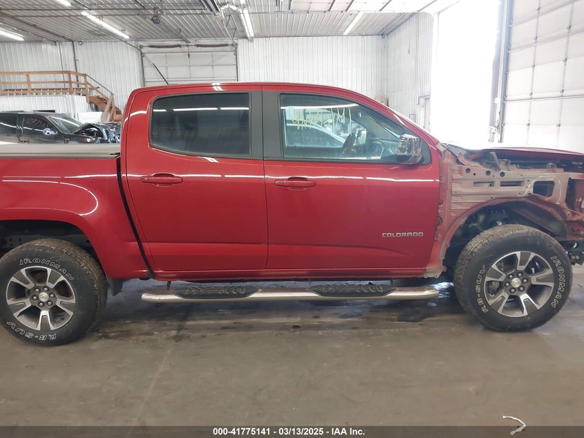 2016 CHEVROLET COLORADO VIN: 1GCGTDE35G1380375
