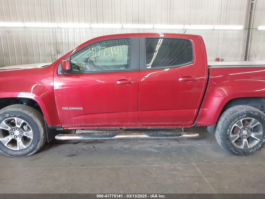 2016 CHEVROLET COLORADO VIN: 1GCGTDE35G1380375