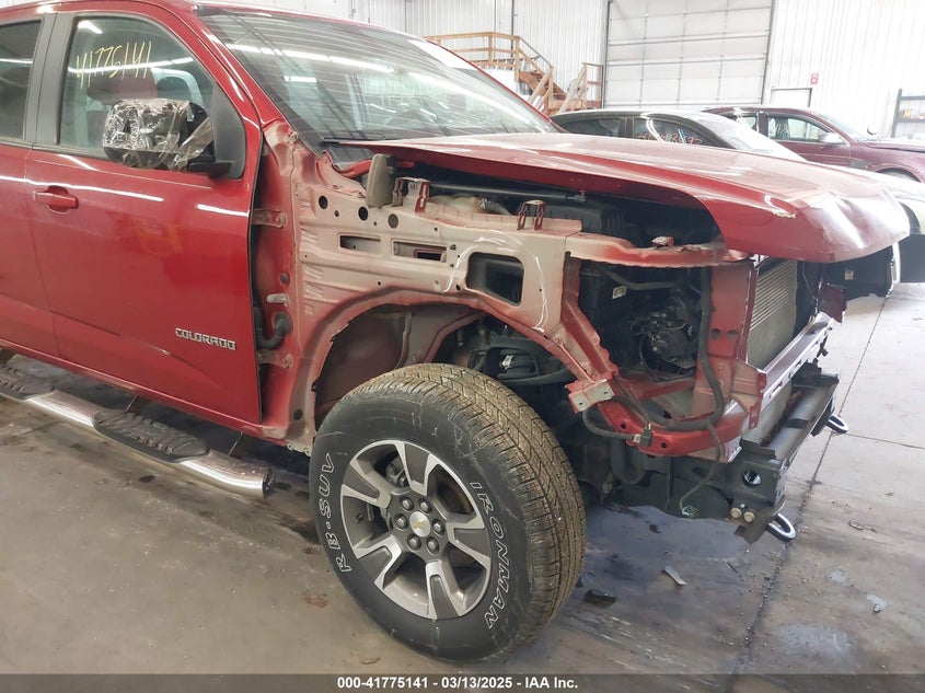 2016 CHEVROLET COLORADO VIN: 1GCGTDE35G1380375