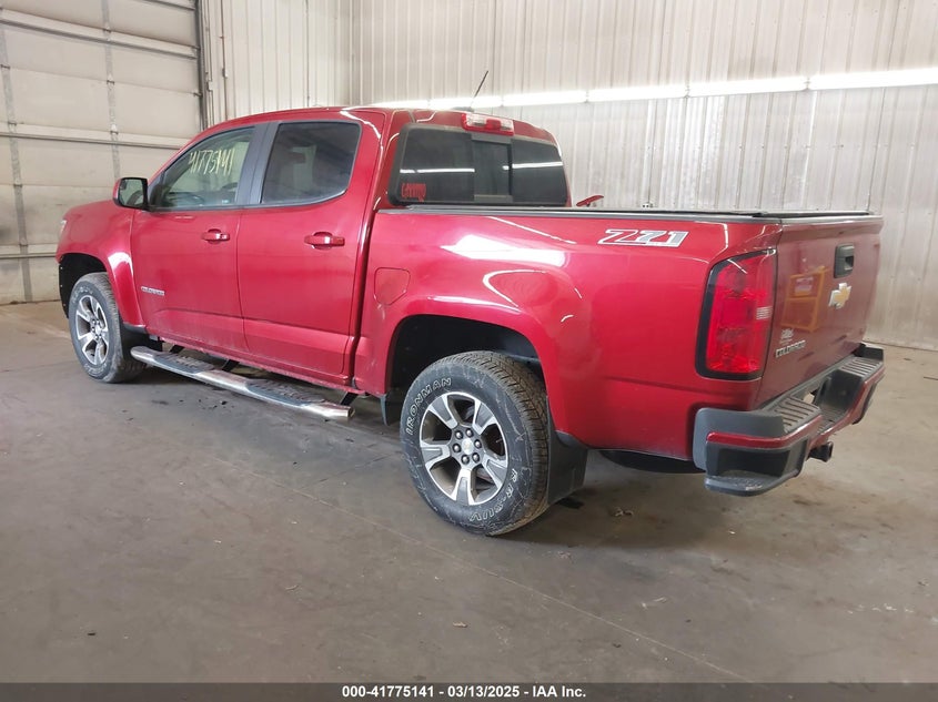 2016 CHEVROLET COLORADO VIN: 1GCGTDE35G1380375