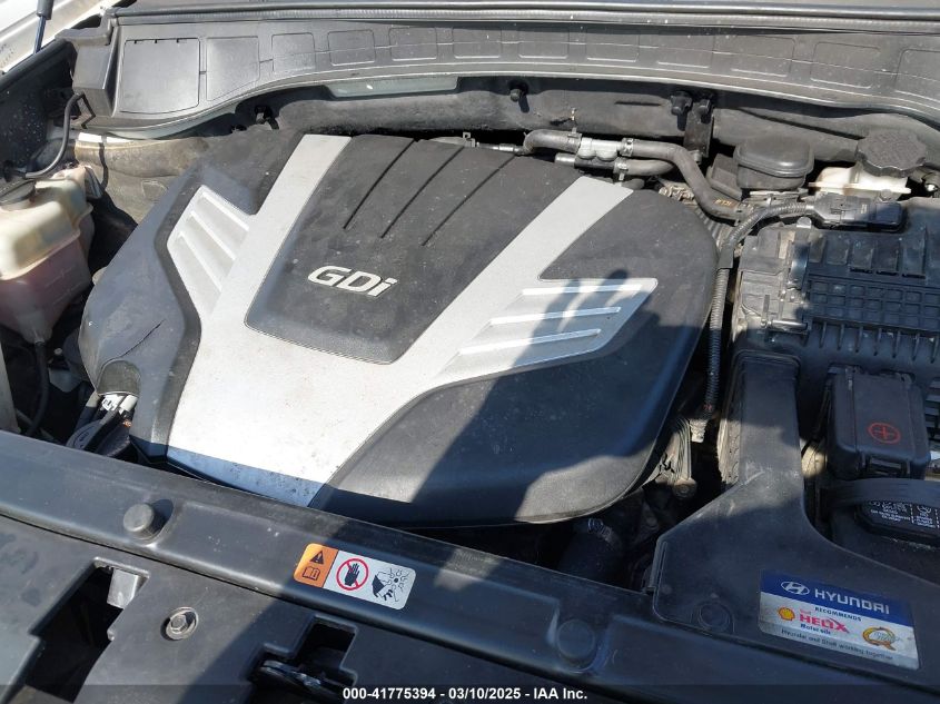 2016 Hyundai Santa Fe Se VIN: KM8SRDHFXGU140070 Lot: 41775394