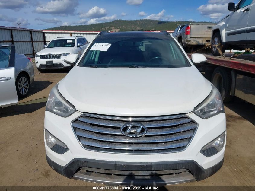 2016 Hyundai Santa Fe Se VIN: KM8SRDHFXGU140070 Lot: 41775394