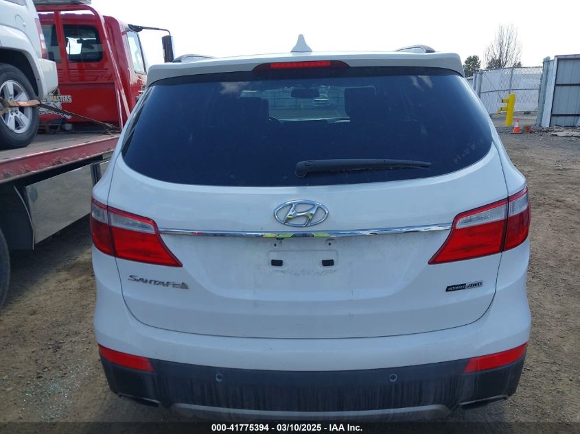 2016 Hyundai Santa Fe Se VIN: KM8SRDHFXGU140070 Lot: 41775394