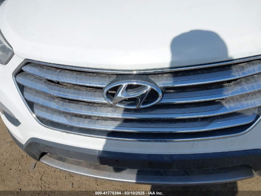 2016 Hyundai Santa Fe Se VIN: KM8SRDHFXGU140070 Lot: 41775394