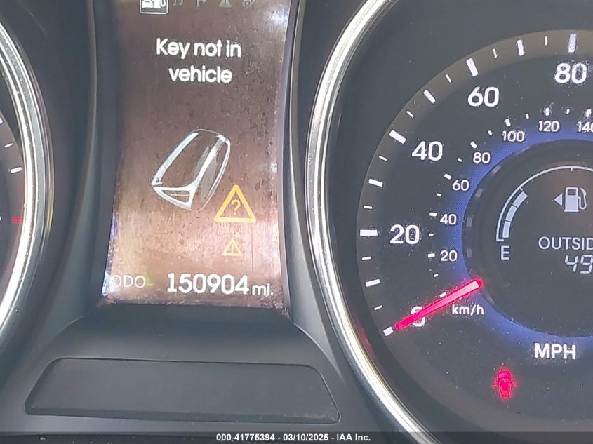 2016 Hyundai Santa Fe Se VIN: KM8SRDHFXGU140070 Lot: 41775394