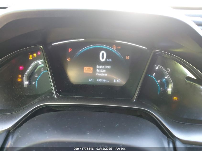 2020 Honda Civic Ex VIN: SHHFK7H60LU209555 Lot: 41775416