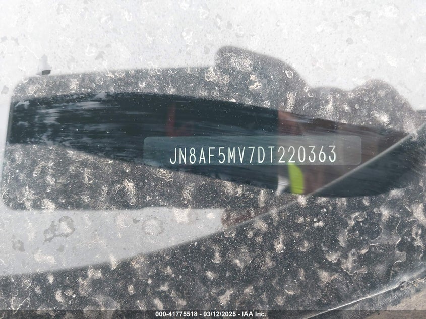 2013 NISSAN JUKE SL - JN8AF5MV7DT220363