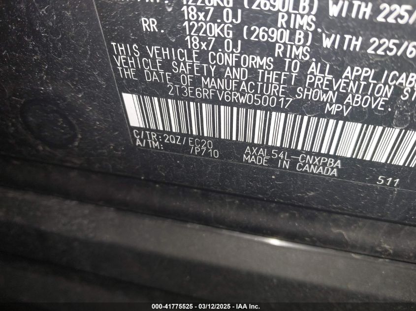 2024 TOYOTA RAV4 HYBRID XSE - 2T3E6RFV6RW050017