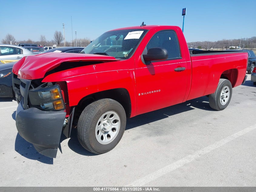 2008 CHEVROLET SILVERADO 1500 VIN: 1GCEC14XX8Z188186