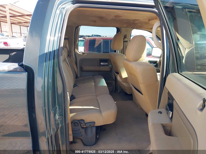 2006 FORD F-150 VIN: 1FTRW12W06FB00456