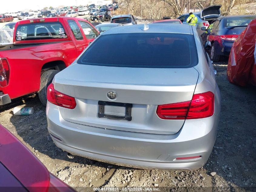 2016 BMW 320I VIN: WBA8E1G52GNT35914 Lot: 41776031