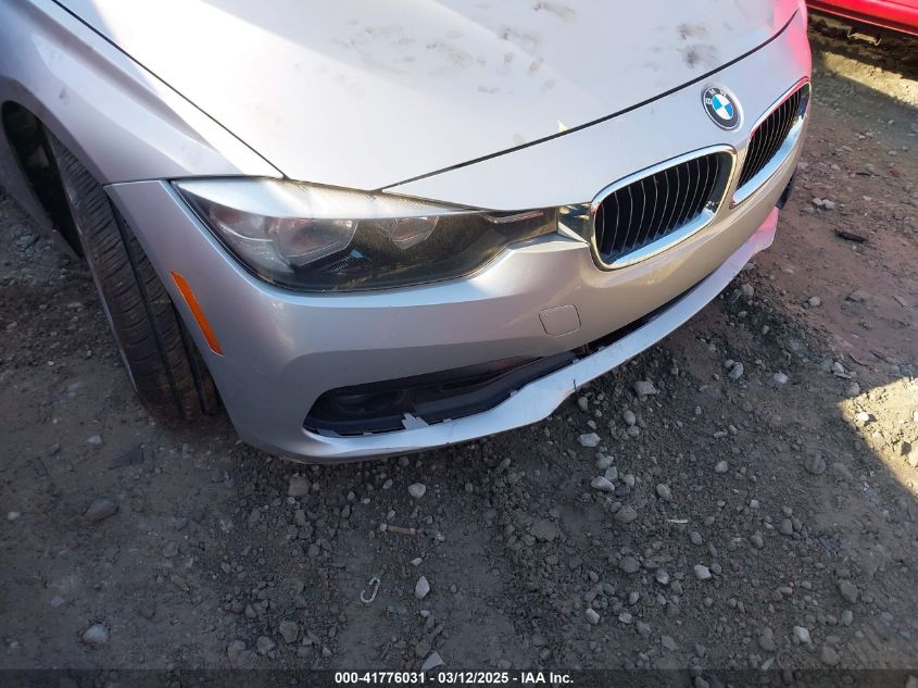 2016 BMW 320I VIN: WBA8E1G52GNT35914 Lot: 41776031