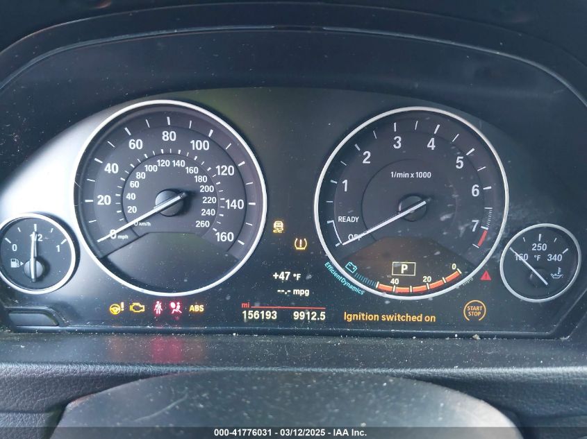 2016 BMW 320I VIN: WBA8E1G52GNT35914 Lot: 41776031