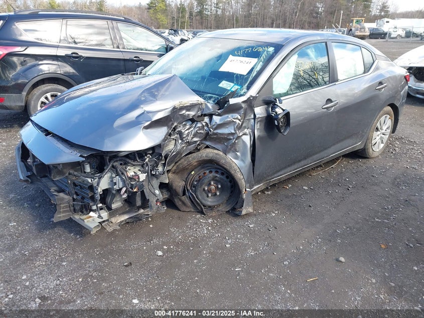 2022 NISSAN SENTRA VIN: 3N1AB8BV8NY278120