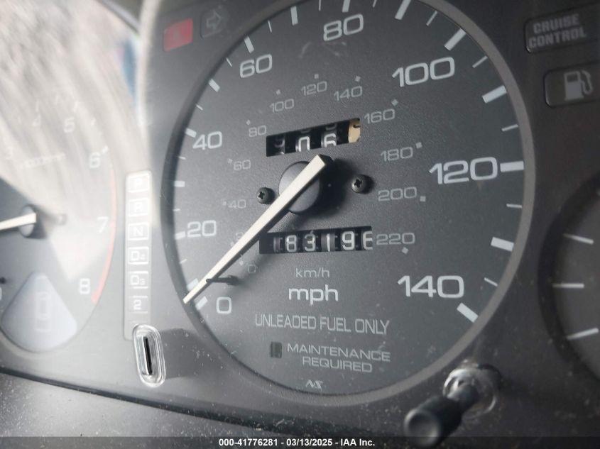 1997 Honda Accord Lx V6 VIN: 1HGCE6643VA016384 Lot: 41776281