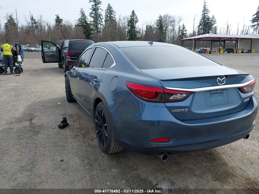 2016 MAZDA MAZDA6 VIN: JM1GJ1W52G1458793