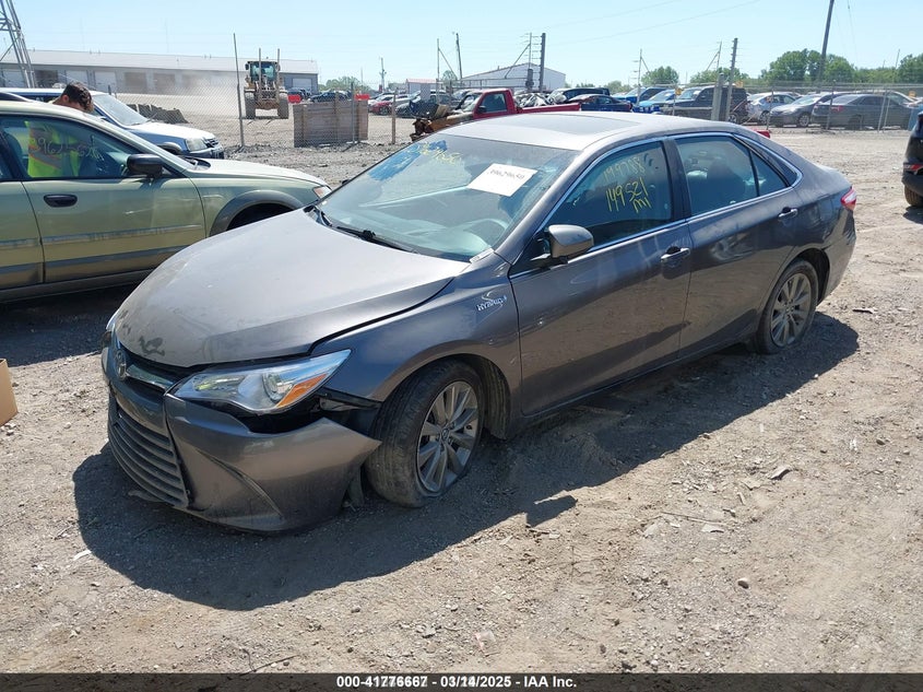 2016 TOYOTA CAMRY HYBRID XLE - 4T1BD1FK4GU199788