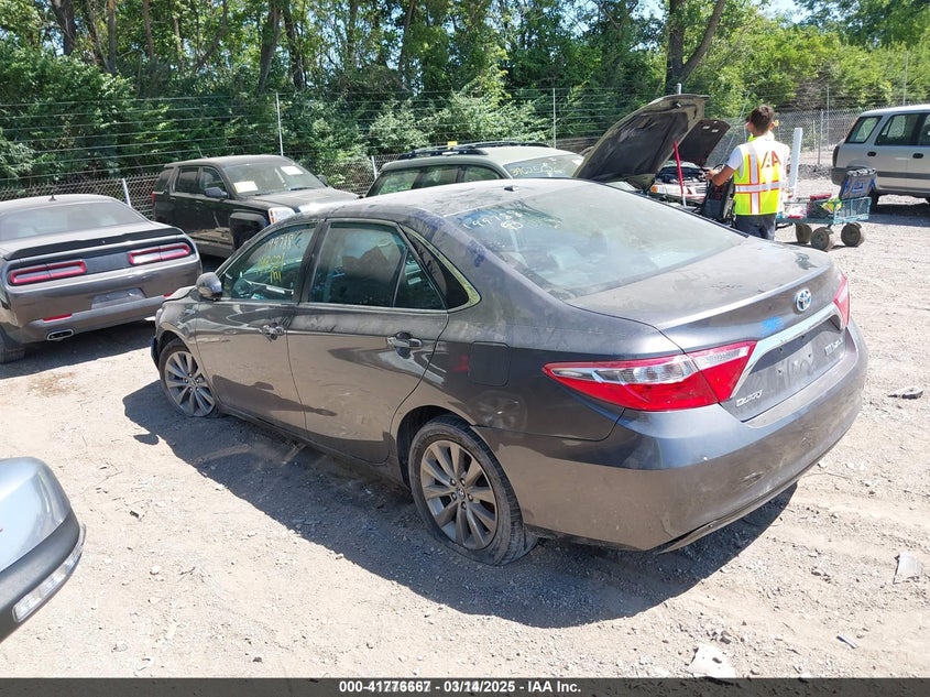 2016 TOYOTA CAMRY HYBRID XLE - 4T1BD1FK4GU199788