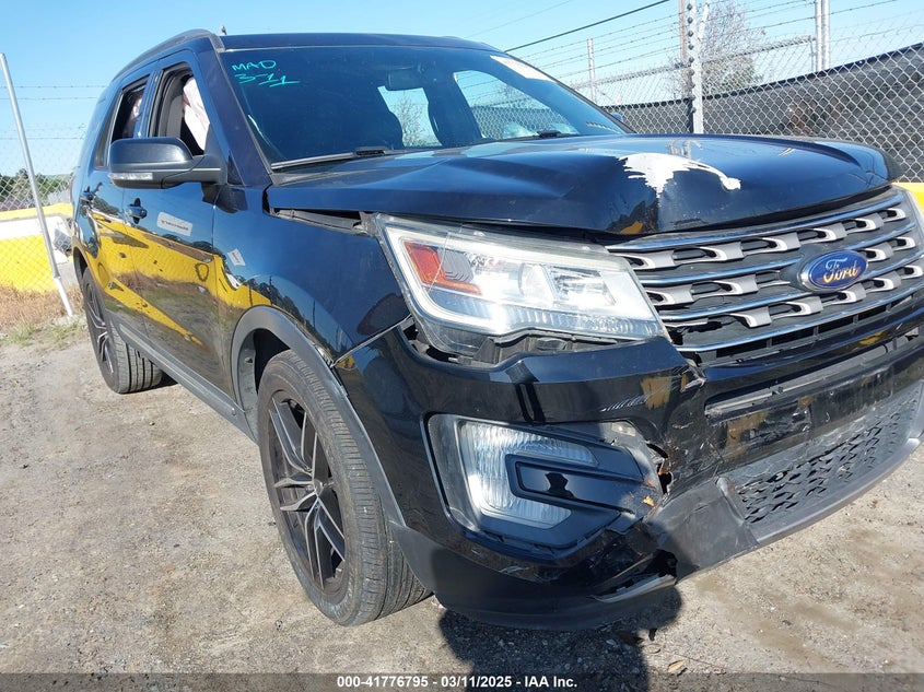 2016 FORD EXPLORER VIN: 1FM5K7DH5GGC34303