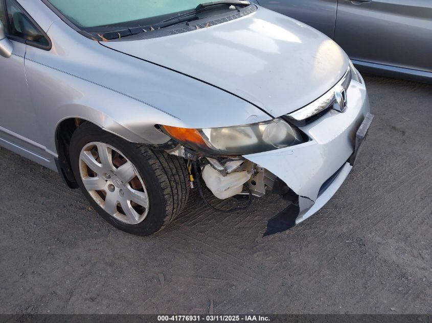 2007 Honda Civic Lx VIN: 1HGFA16577L097840 Lot: 41776931