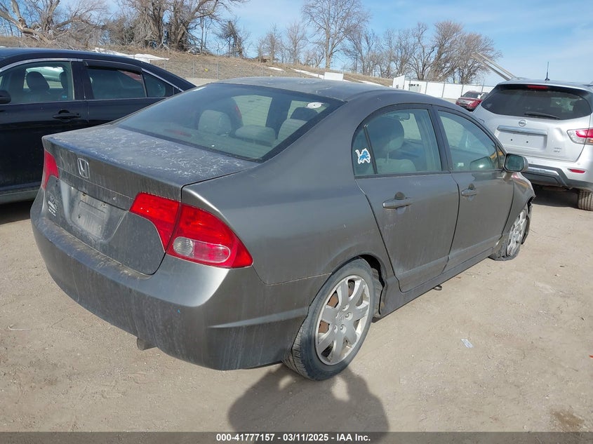2008 HONDA CIVIC VIN: 2HGFA16578H505848