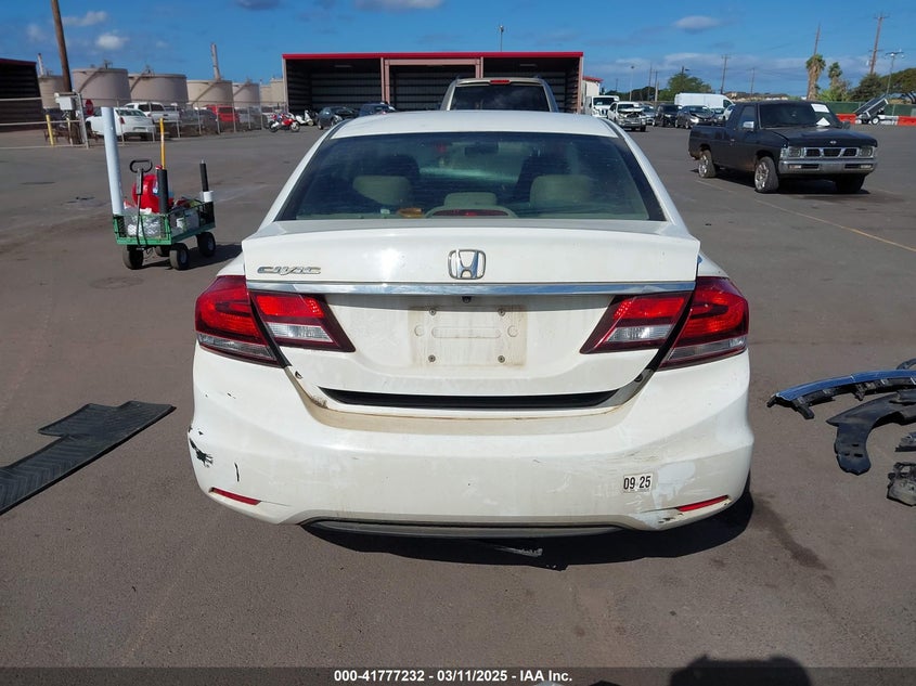2013 HONDA CIVIC EX - 2HGFB2F85DH512207