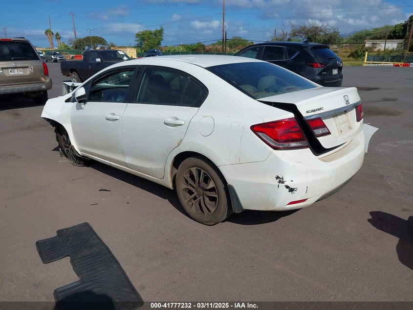 2013 HONDA CIVIC EX - 2HGFB2F85DH512207