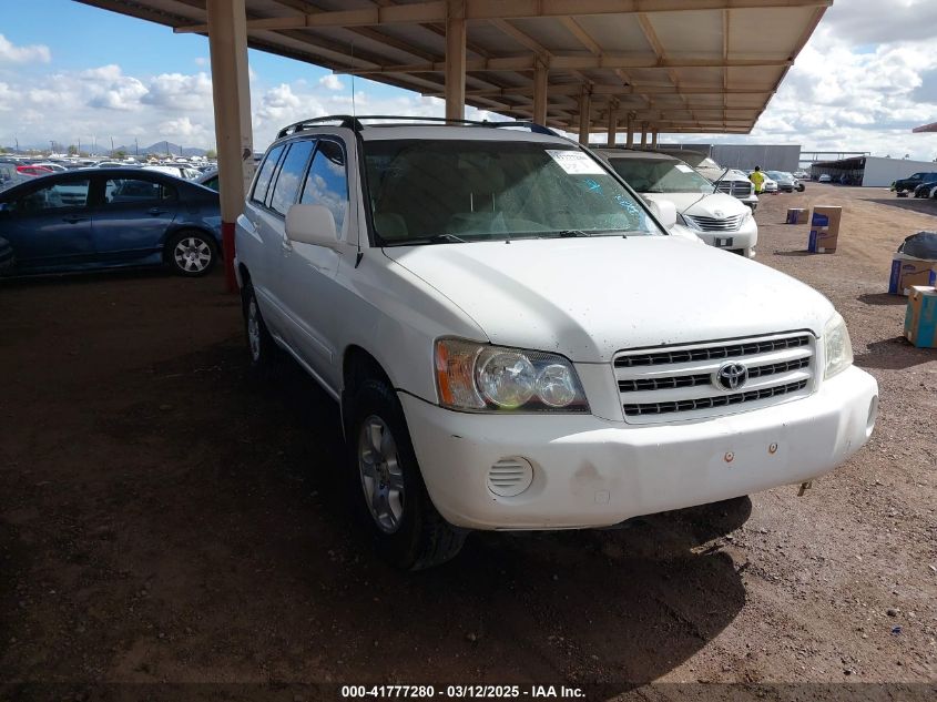 2001 Toyota Highlander