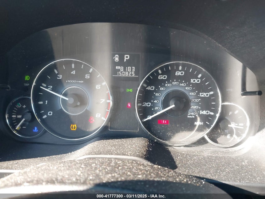 2010 SUBARU OUTBACK VIN: 4S4BRBKC8A3367239