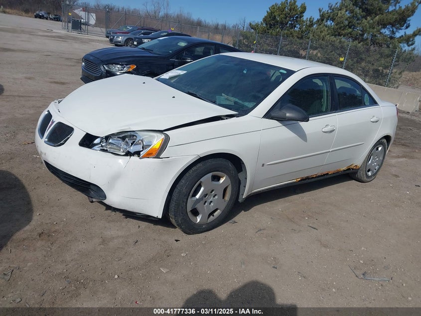 2007 PONTIAC G6 VIN: 1G2ZF58BX74273804