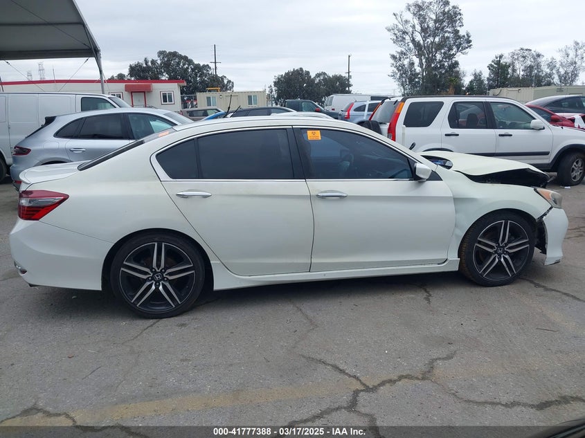 2016 HONDA ACCORD VIN: 1HGCR2F58GA097441