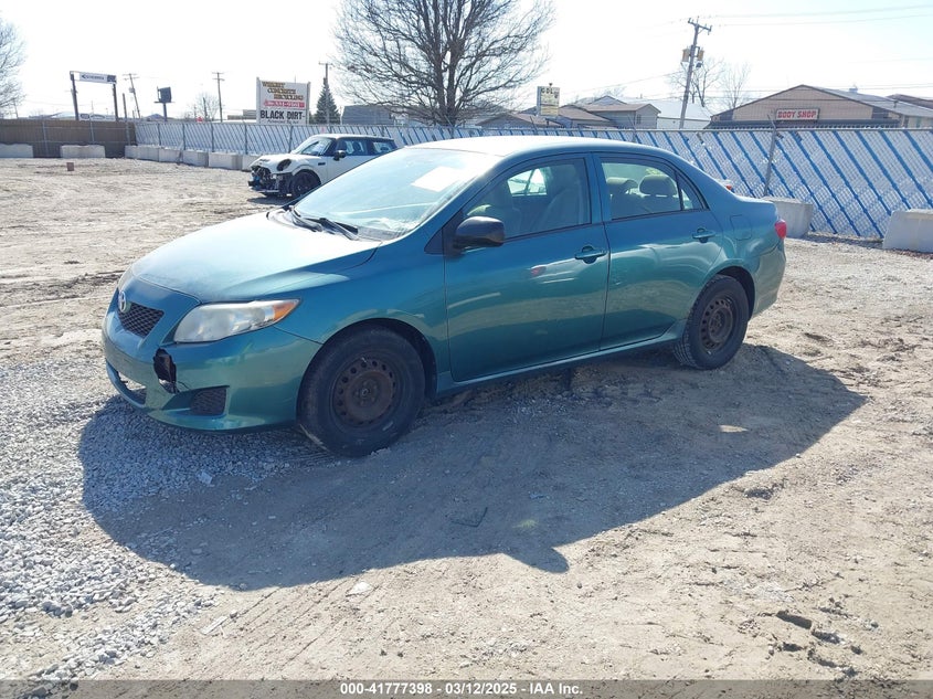 2009 TOYOTA COROLLA VIN: 1NXBU40E89Z145658