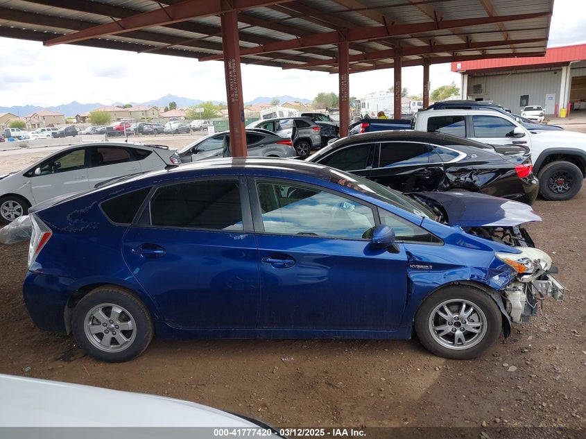 2011 TOYOTA PRIUS VIN: JTDKN3DU6B1359407